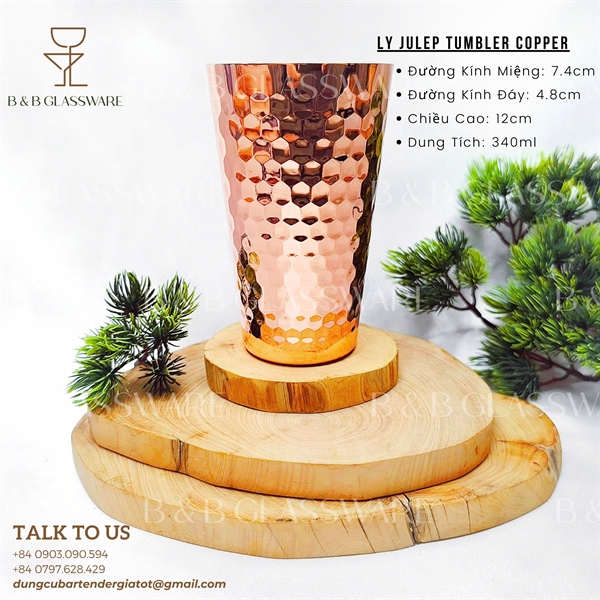 Ly Julep Tumbler Copper