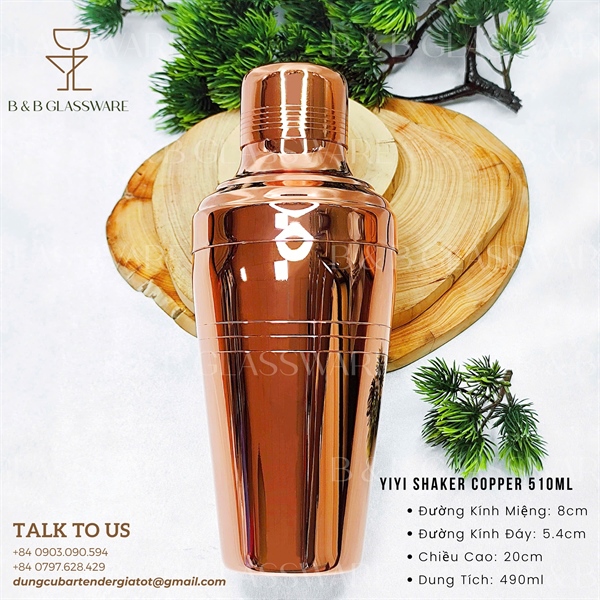 Yiyi Shaker Copper 510ml
