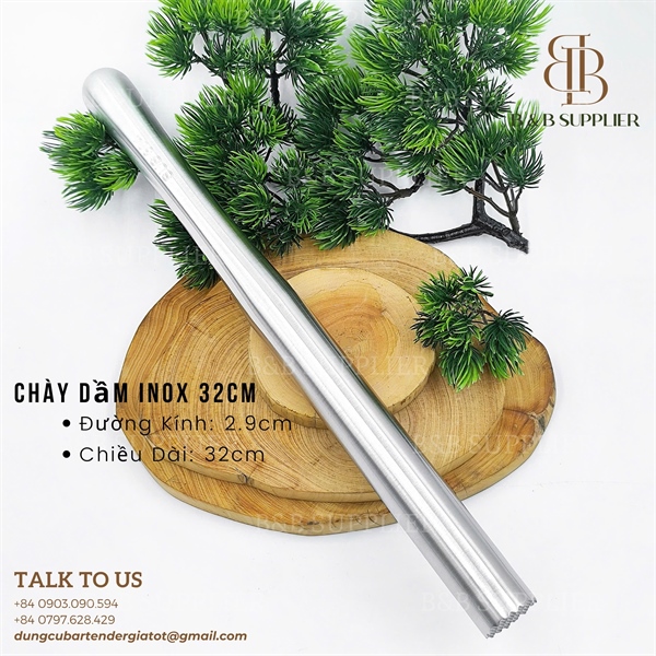 Chày Dầm Inox 32cm