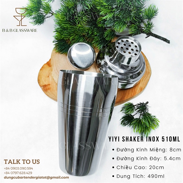 Yiyi Shaker Inox 510ml 3