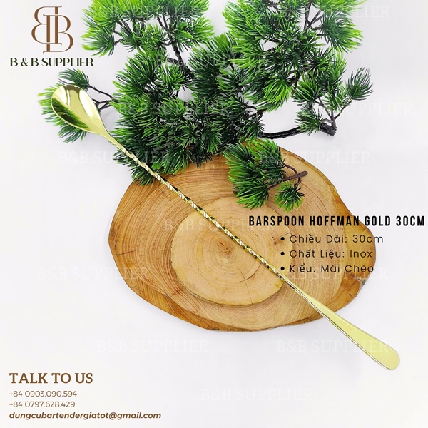 Barspoon Hoffman Gold 30cm