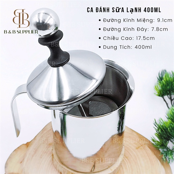 Ca Đánh Sữa Lạnh 400ml 3