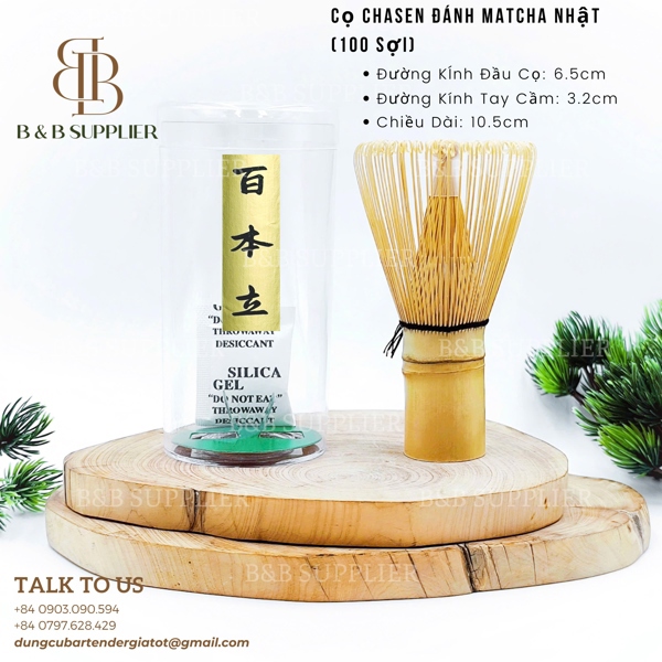 Cọ Chasen Đánh Matcha Nhật (100 Sợi) - ảnh 2