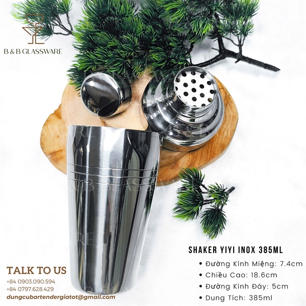 Shaker Yiyi Inox 410ml 3