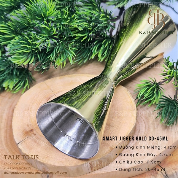 Smart Jigger Gold 30-45ml - ảnh 2