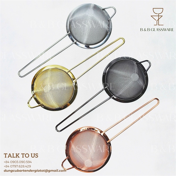 Fine Strainer Copper 9cm Lưới Sâu 4