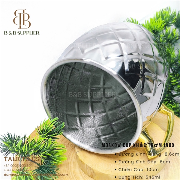 Moscow Cup Khắc Thơm Inox - ảnh 2