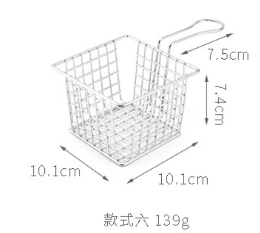 Rổ Khoai Tây Inox 10x10cm
