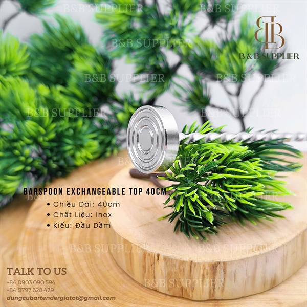 Barspoon Exchangeable Top 40cm - ảnh 2