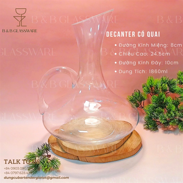 Decanter Có Quai