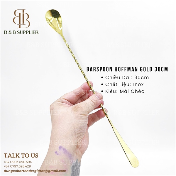 Barspoon Hoffman Gold 30cm 3