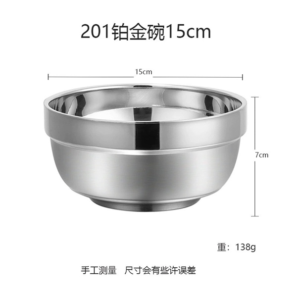 Tô Chén Inox 201 Gia Dụng Quán Ăn