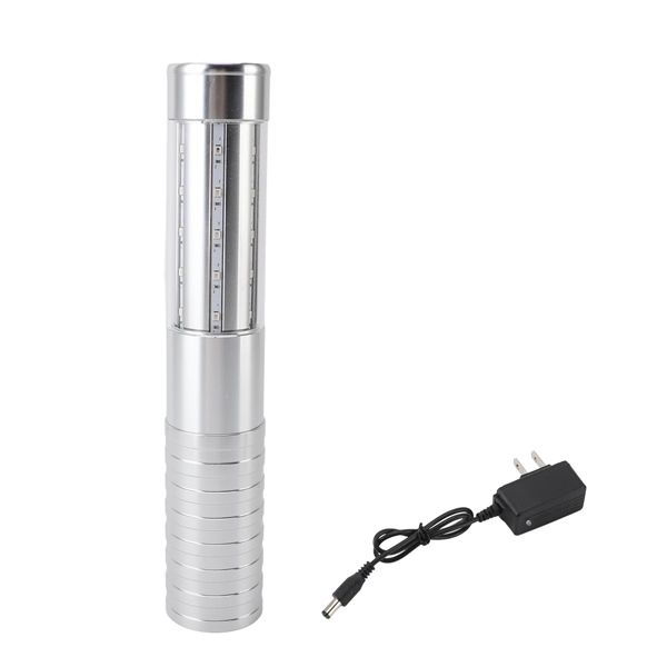 Đèn LED Champagne : Thân Màu Bạc - Ánh Sáng Trắng Gồm 1 Đèn Và 1 Sạc