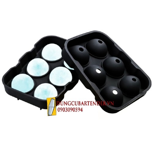 Khuôn Đá Tròn 6 Cục