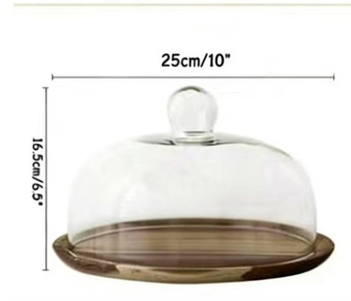 Lồng Chụp Thuỷ Tinh Trưng Bày Bánh Ngọt 3