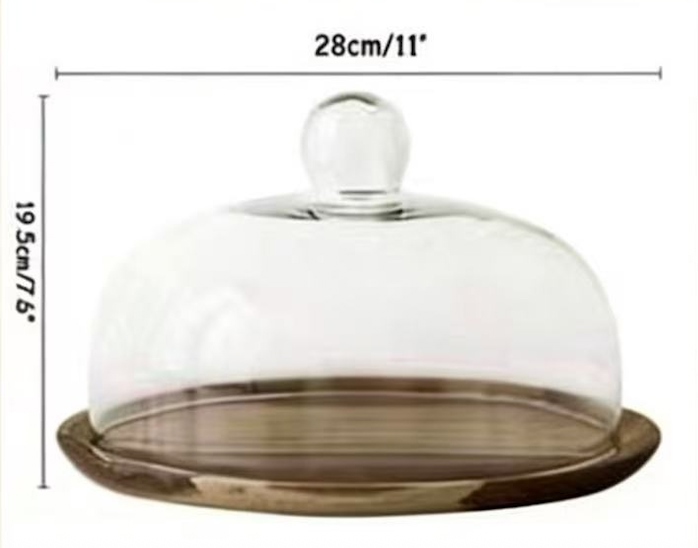 Lồng Chụp Thuỷ Tinh Trưng Bày Bánh Ngọt - ảnh 2