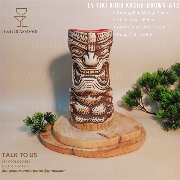 Ly Sứ Tiki Kudo Kachu-Brown - A12