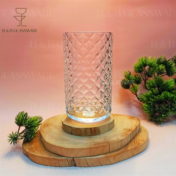 Ly Highball Tròn Vảy Cá K1010B