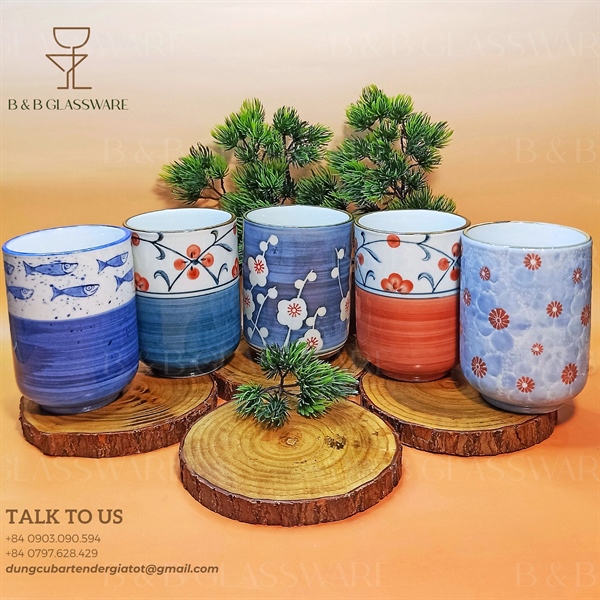 Ly Sứ Dáng Trụ - Mẫu E 5