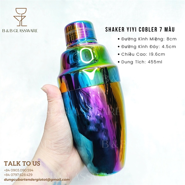 Yiyi Cobbler Shaker 7 Màu 5