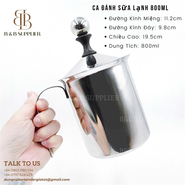 Ca Đánh Sữa Lạnh 800ml 4