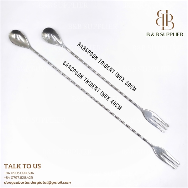 Barspoon Trident Inox 30cm 5