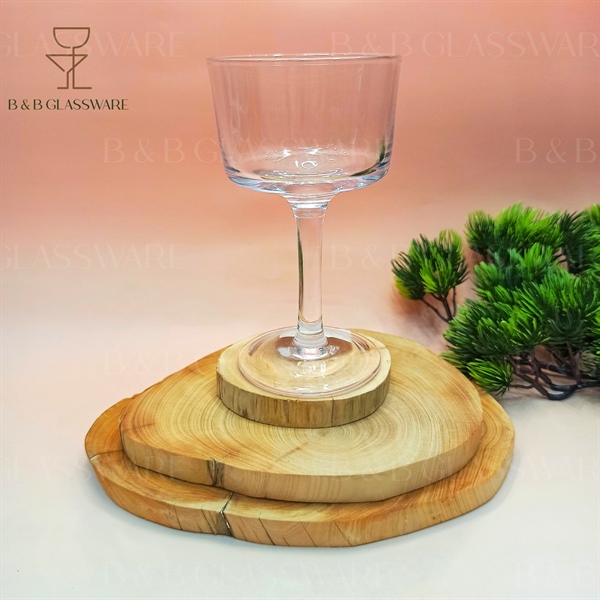 Ly Coupe Vuông Trơn 130ml