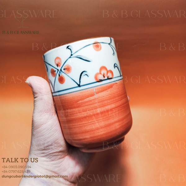 Ly Sứ Dáng Trụ - Mẫu D - ảnh 2