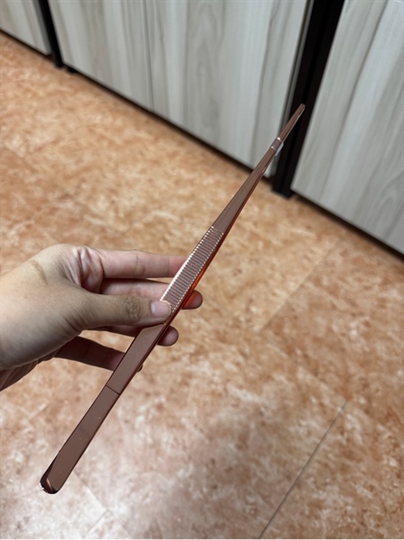 Nhíp gắp trang trí màu đồng 30cm - ảnh 2
