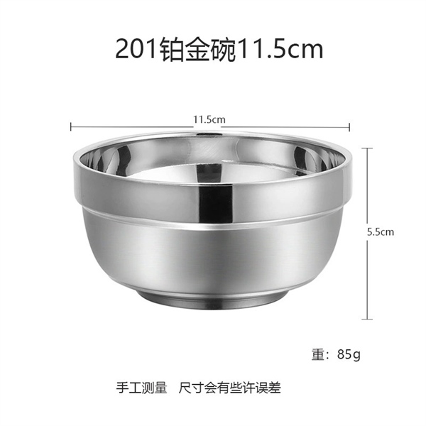 Tô Chén Inox 201 Gia Dụng Quán Ăn 3