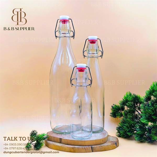Chai Nắp Gài Thân Tròn B&B 4