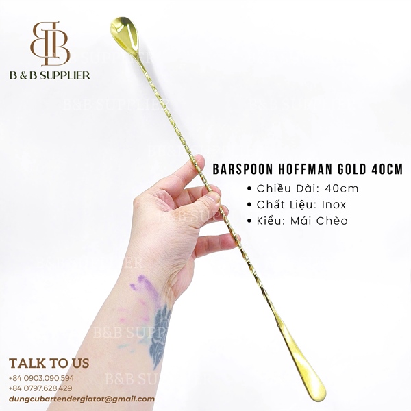 Barspoon Hoffman Gold 40cm 3