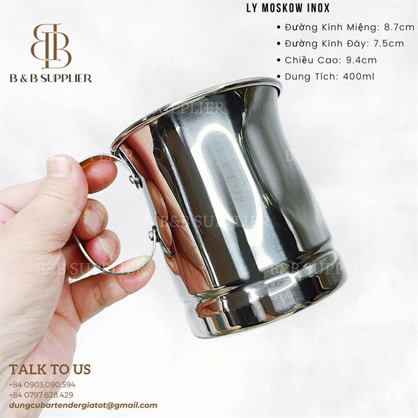 Ly Moskow Inox Nhấn Eo 3