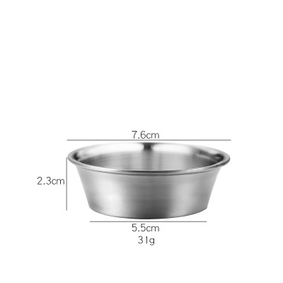 Chén Sốt Nhỏ 7,6 X 2,3cm