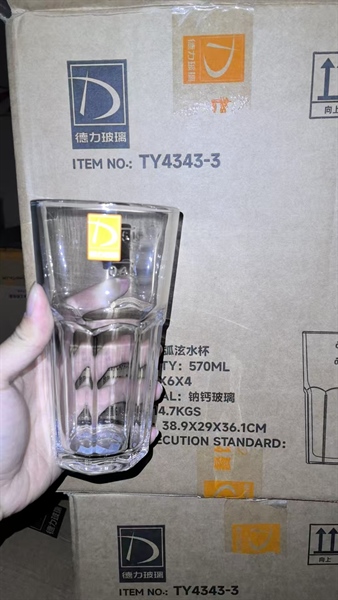Ly Highball TY4343-3 (Cao 168mm Đường Kính 92mm Dung Tích 570ml)