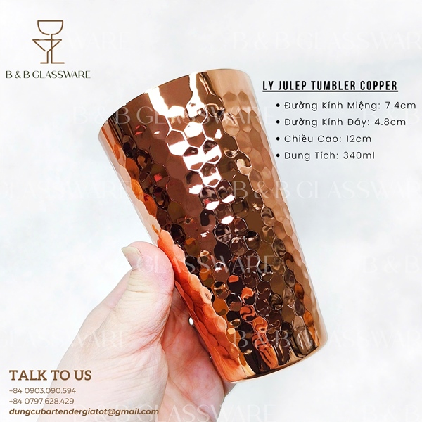 Ly Julep Tumbler Copper 3