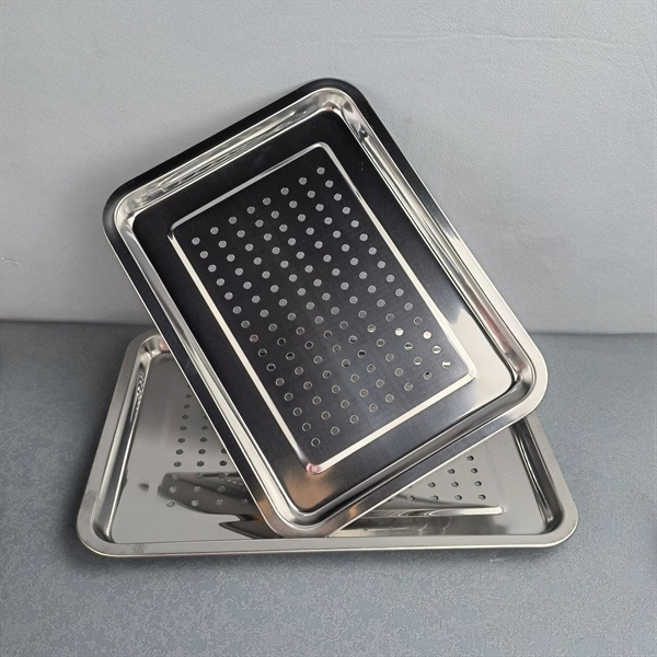 Khay Inox Có Đục Lỗ