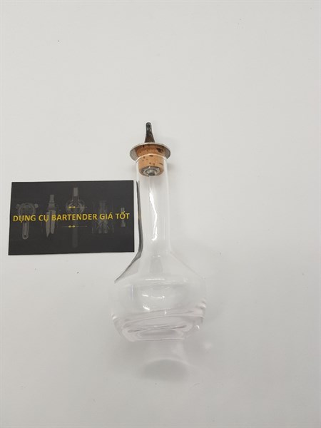 Bitter Bottle 80ml / Bình thuỷ tinh đựng tinh dầu 80ml nắp nút bần