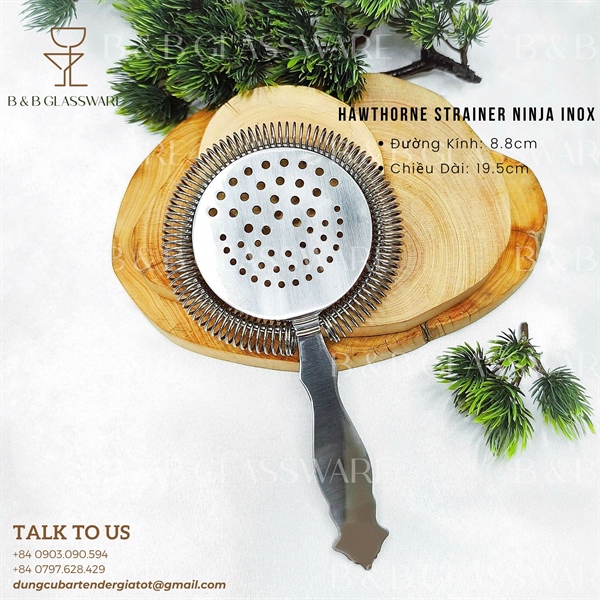 Hawthorne Strainer Ninja Inox - ảnh 2
