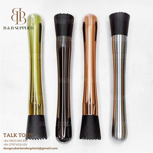 Muddler Silver 20,5cm / Chày Dầm Màu Bạc 20,5cm 4