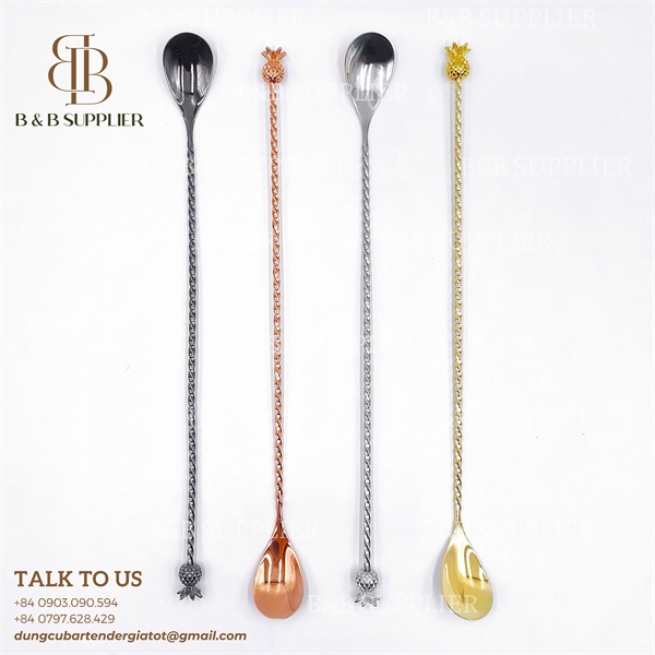 Barspoon Trái Thơm 30cm Copper 4