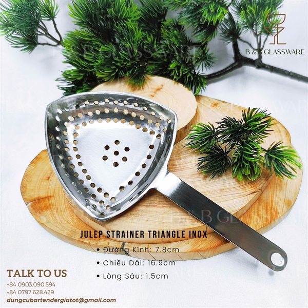 Julep Strainer Triangle Inox
