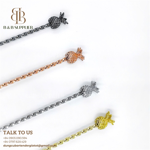 Barspoon Trái Thơm 30cm Inox 5